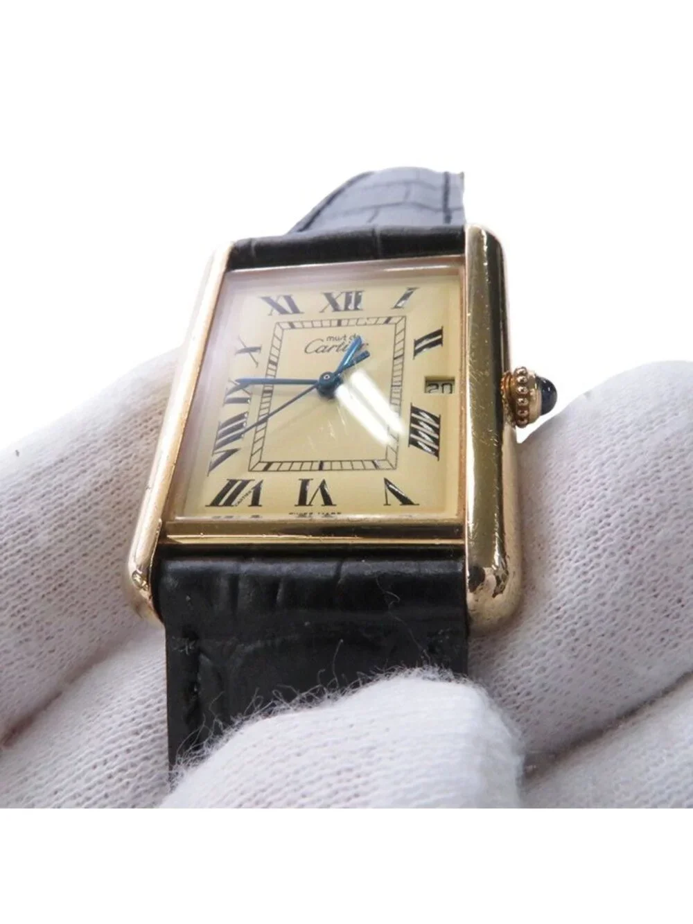 Cartier Tank Must LM Watch Quartz Ivory Dial